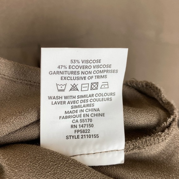 NEW Frank & Oak Camp Collar Long Sleve Blouse M - Picture 11 of 11